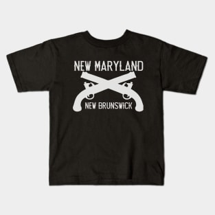 New Maryland NB white Kids T-Shirt